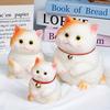 Handmade Cute Small Cat Taba Squishy Toys Stress Relief Ornaments Decompression Soft Sensory Squeeze Fidget Toy For Adults Kids
