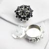Fashion Bestseller 2 pieces of 22MM Circular Rhinestone Cufflinks, Women's Shirts, Dresses, Sweaters, DIY Handmade Wholesale