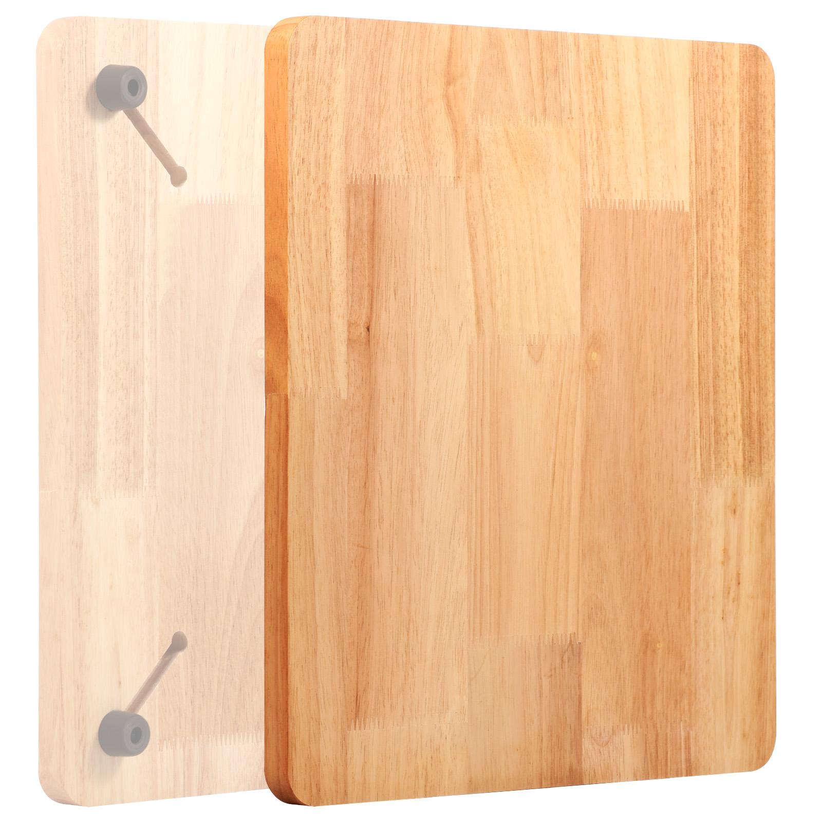 

Кришка для раковини автофургона, обробна дошка, потовщена обробна дошка з масиву дерева, обробна дошка для кемпера з регульованими ніжками, нековзкі силіконові ніжки