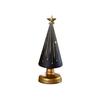 Twinkle Light Christmas Tree Illuminated Starry Night Resin Christmas Tree Ornament for Holiday Bedroom Dorm Tabletop Decor