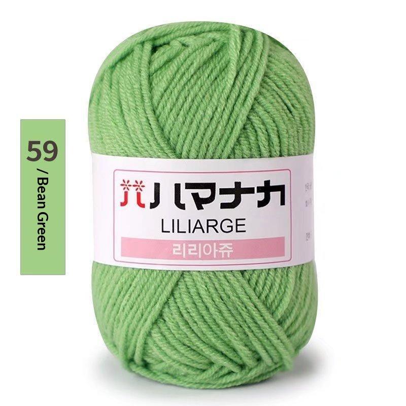 4Pcs Diy Baby Milk Sweet Soft Cotton Knitting Wool Yarn Thick Fiber Velvet Yarn Hand Knitting Wool Crochet Yarn For Diy Sweater