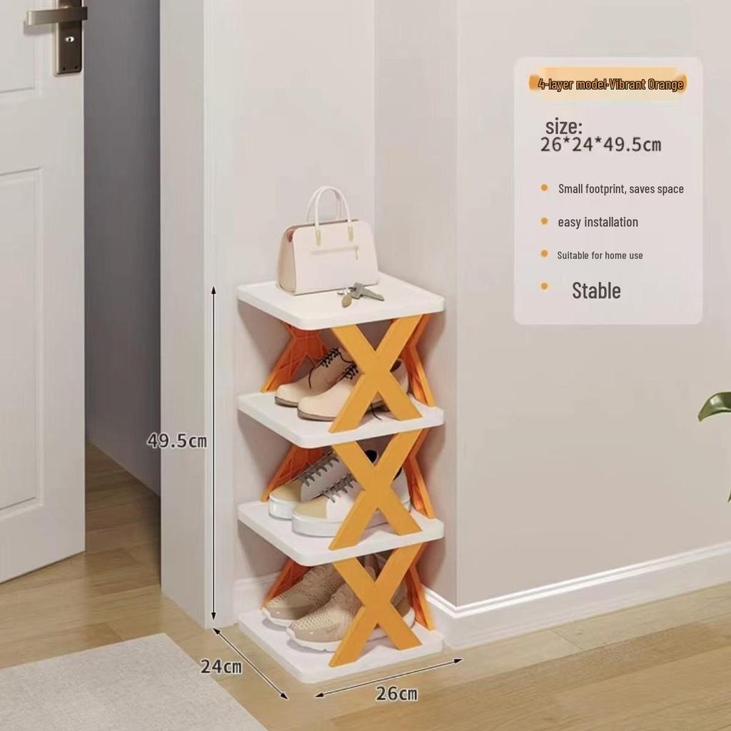 Compact Dustproof Shoe Cabinet for Dorms and Small Spaces