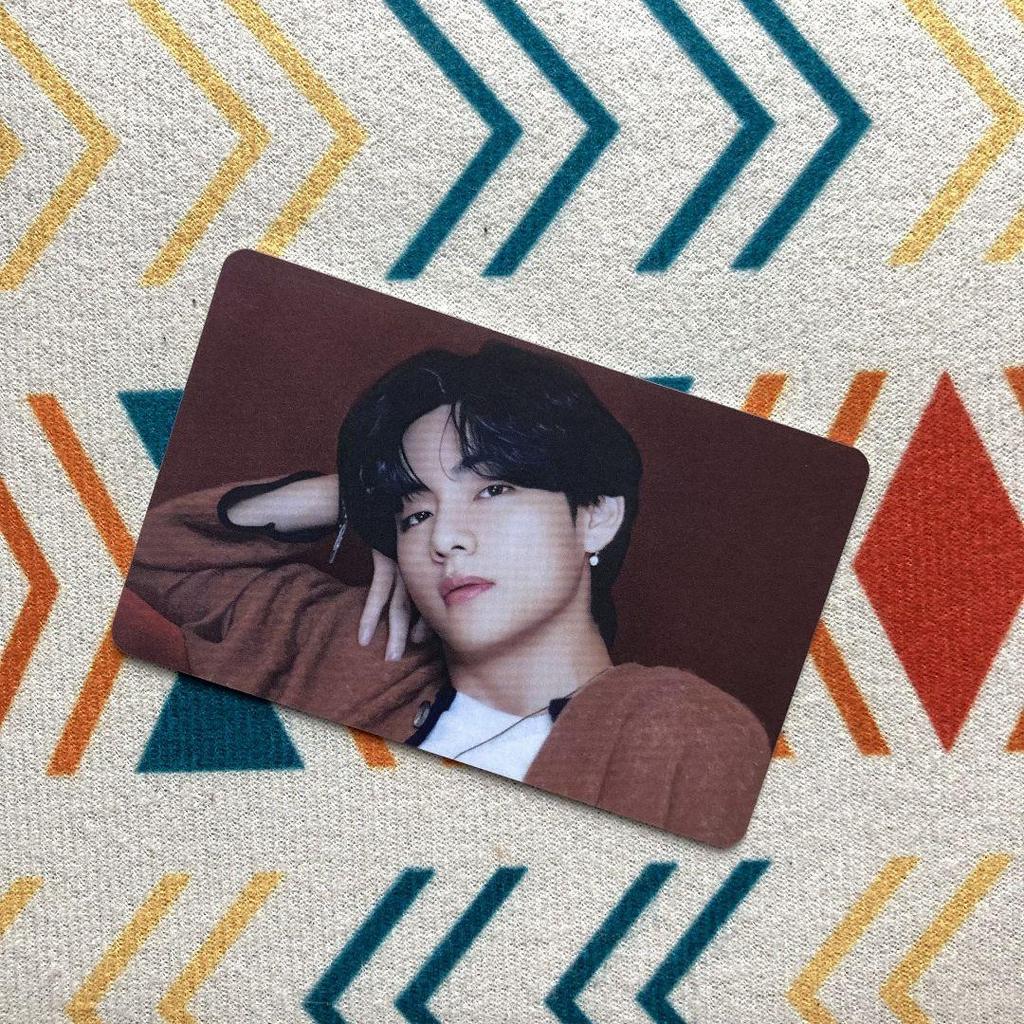 [USED] Korean BTS BE Unreleased Limited Edition Taehyung V Trading Card 1 Piece