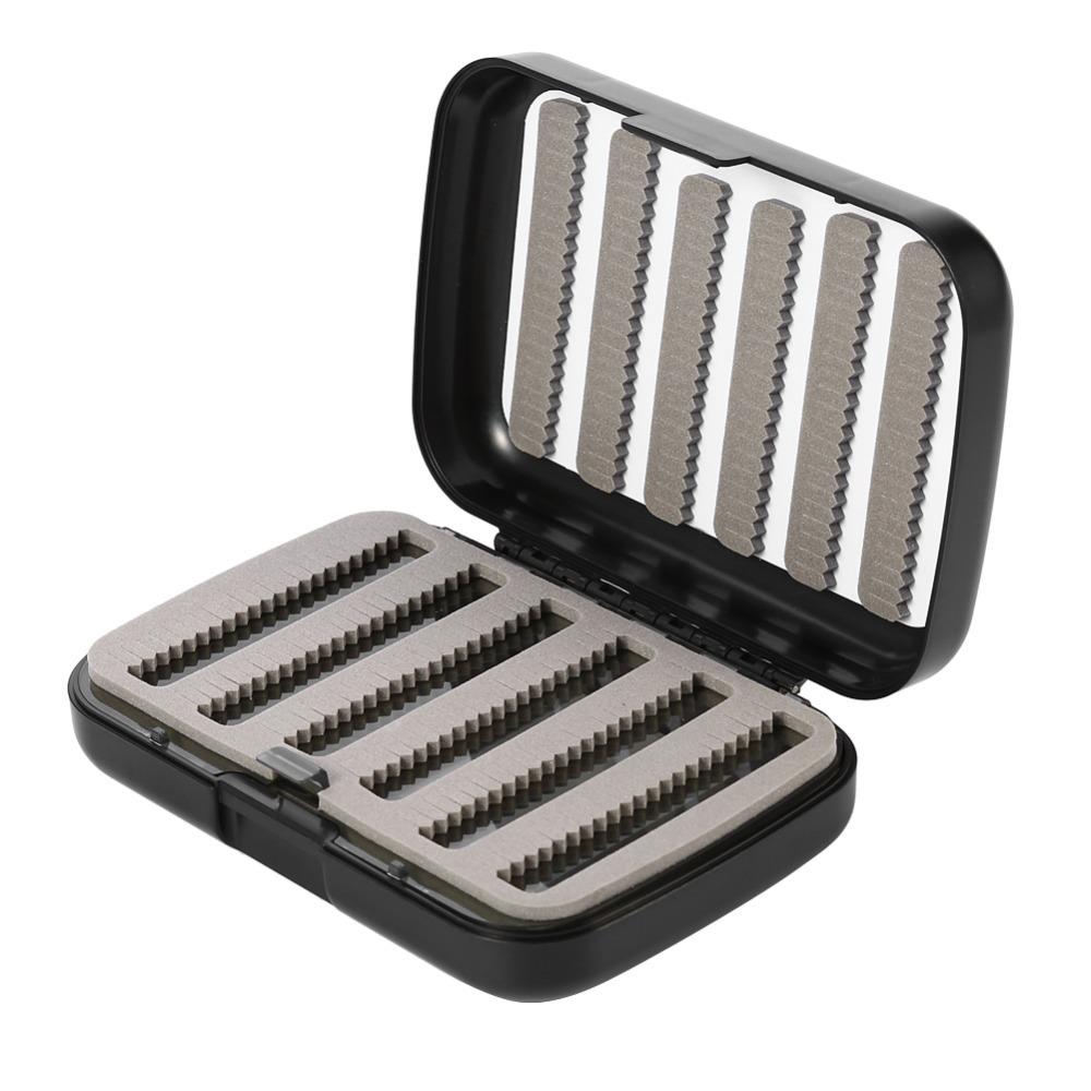 Double-Layer Fly Fishing Box Double Sided Bait Lure Box Durable Fishing Tackle Box  Fly Fishing