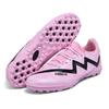 Low-top football shoes TF broken nails artificial turf AG nails leather feet boys and girls children youth student training shoes