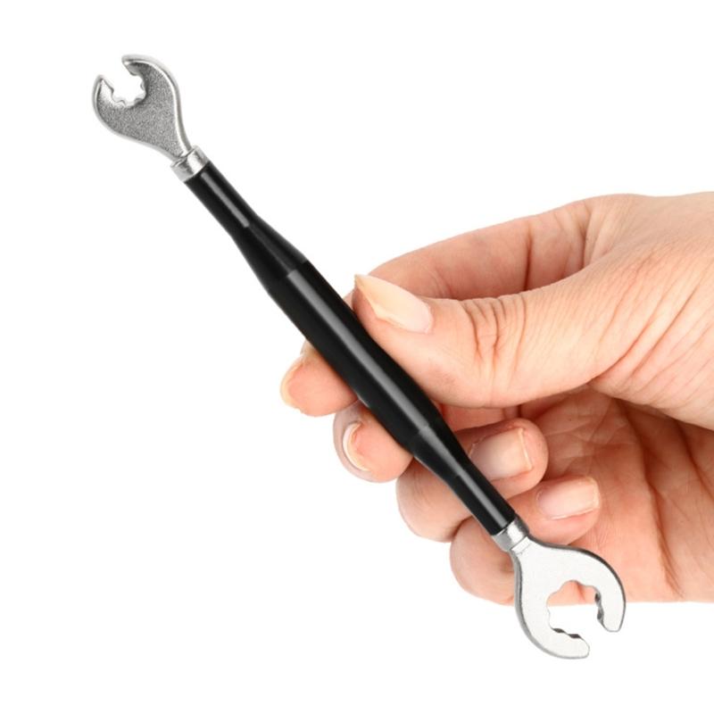 Bike Spoke Wrench Carbon Steel Bicycles Wheel Rim Spanner Bike Rim Correct Tool Bicycles Spoke Tool Easy To Use