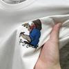 Summer Mens Short-sleeved Dopamine Wear Half-sleeved Printed T-shirt Thin T-shirt