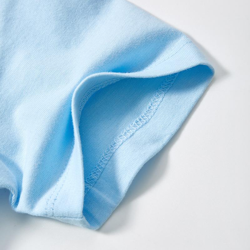 Wind Boys Short-sleeved T-shirt Summer New Children's Cotton Tops Boys' T-shirts Pure Cotton T-shirts