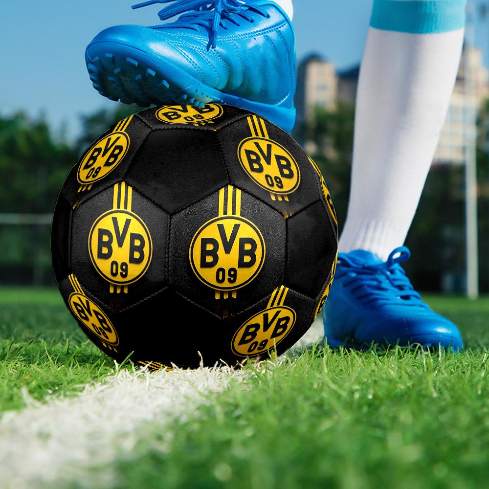 Borussia Dortmund Theme Size 5 Soccer Ball, Suitable for Both Indoor and Outdoor Matches, a Gift Suitable for Everyone.