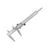 High Precision Metal Vernier Caliper Manual Measuring Caliper Tools Micrometer Ruler (5in)