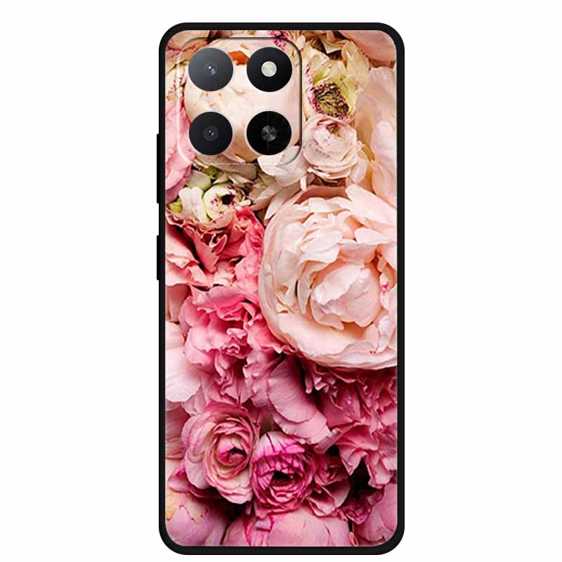 Für ZTE Blade A55 A35 Hülle Tiere Weiches Silikon TPU Handyhüllen Rückseite für ZTE Blade A35 BladeA55 Wolf Stoßfest Cool Capa