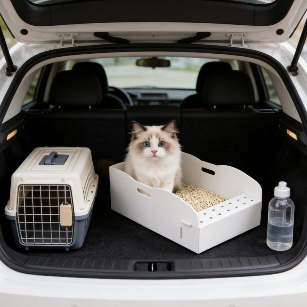 Litter Box, Portable Travel Litter Box For , Easy To Clean, Leak Proof Design, Ideal For Indoor And Outdoor Fun