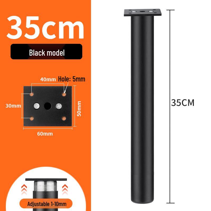 Adjustable Aluminum Alloy Cabinet & Furniture Support Legs