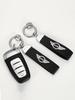 High Grade Leather Keychain Accessoires With Car Logo Keyring For BMW Mini Cooper One S JCW F55 F56 F57 F60 Coupe R50 R53 R56 R5 jvsh88