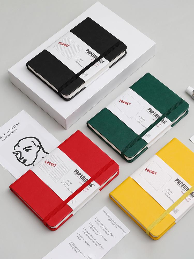 A6 Taschenkarten Mini Notizbuch: Tragbares Kurzschrift-Tagebuch & Reporter-Journal