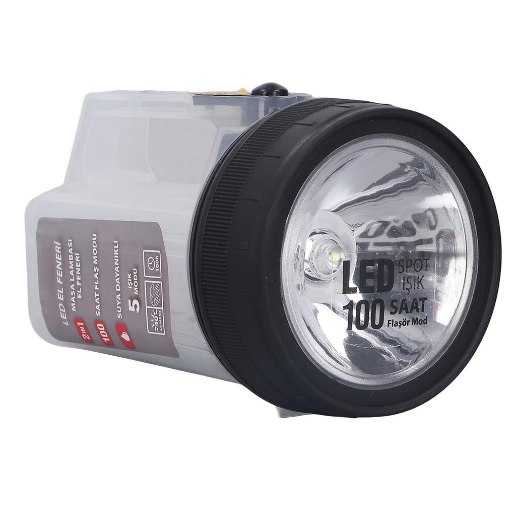 LED Flashlight Strong IPX4 Waterproof 5 Level Adjustable Outdoor Portable Camping Light