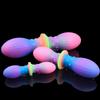 Super Thick Luminous Silicone Anal & Vaginal Dilator Toy for Men and Women