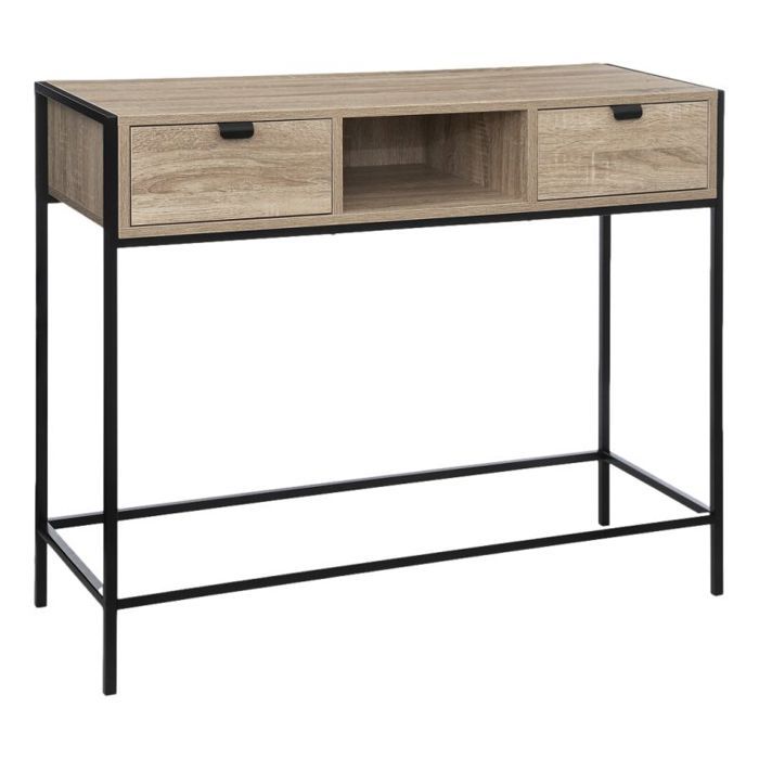 Console Effet chêne naturel "Aliaj" Atmosphéra