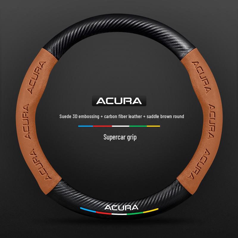 Acura CDX 2016-2021 Ultradünne Carbonfaser Wildleder Lenkradabdeckung