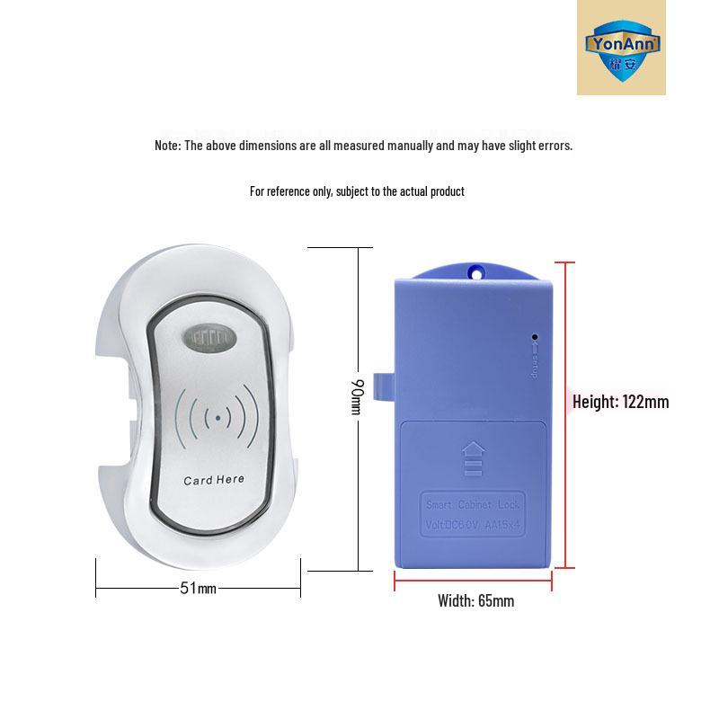 Electronic Sauna & Gym Lock: Induction Drawer & Bathroom Locker Lock