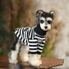 Small Dog High Neck Sweater Winter Inner Layer Schnauzer Teddy Bichon Frise Two-Legged Pet Clothing