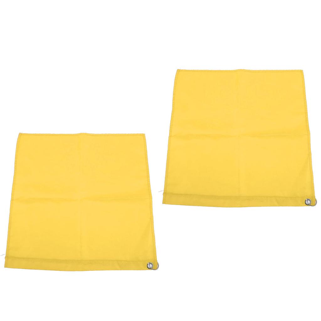 2PCS Horse Training Flag Abrasion Resistant Portable Equestrian Nylon Training Flag for Activity Entertainment