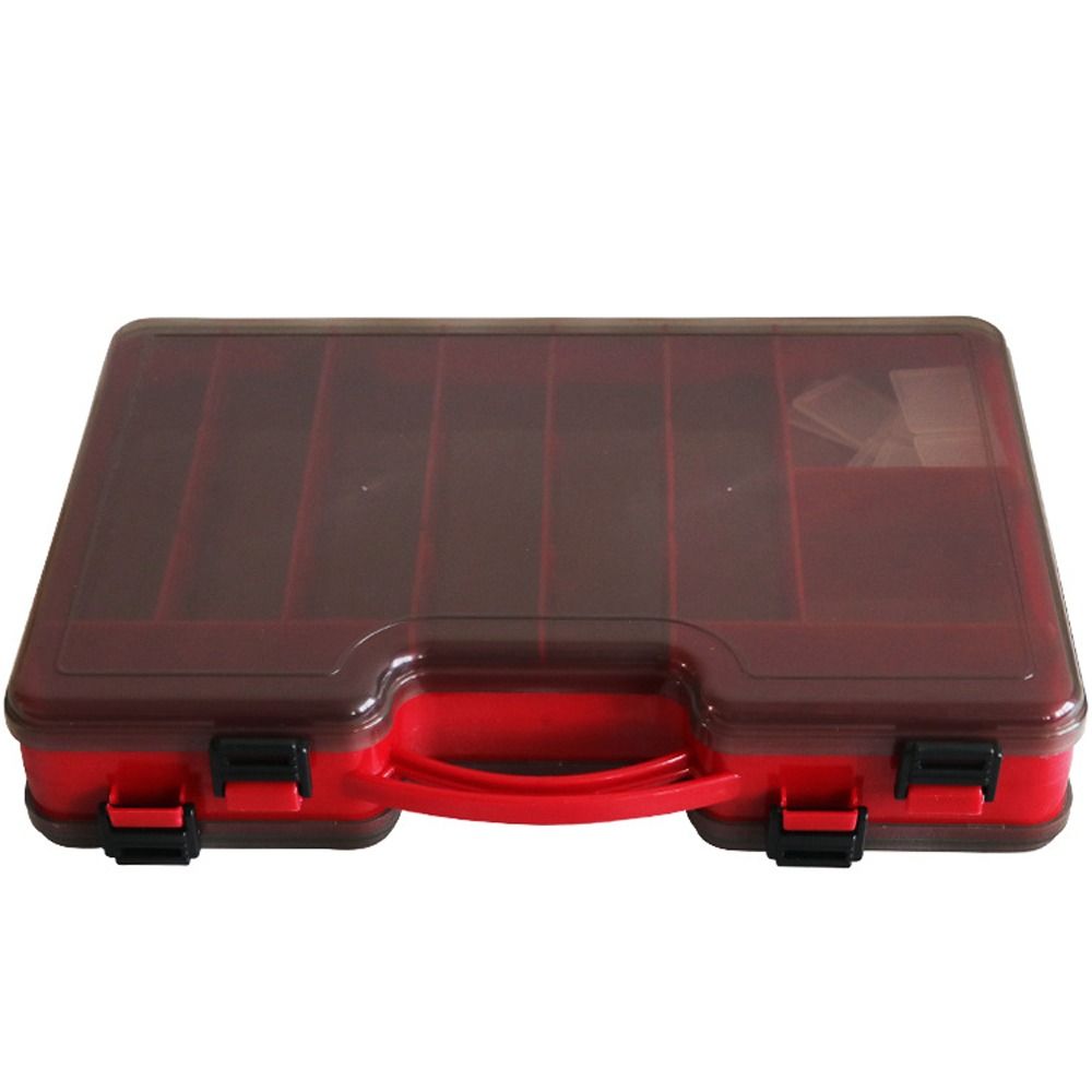 Oboustranná oboustranná krabička na rybářské potřeby Rychlá identifikace návnady Pouzdro na falešné návnady Skladování návnad