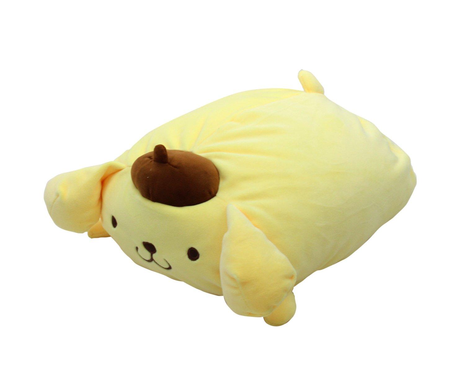 

Soft and fluffy lying down cushion, small, Pompompurin design, 36425644