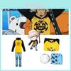 Cos One Piece Trafalgar D. Water Law Cosplay Costume