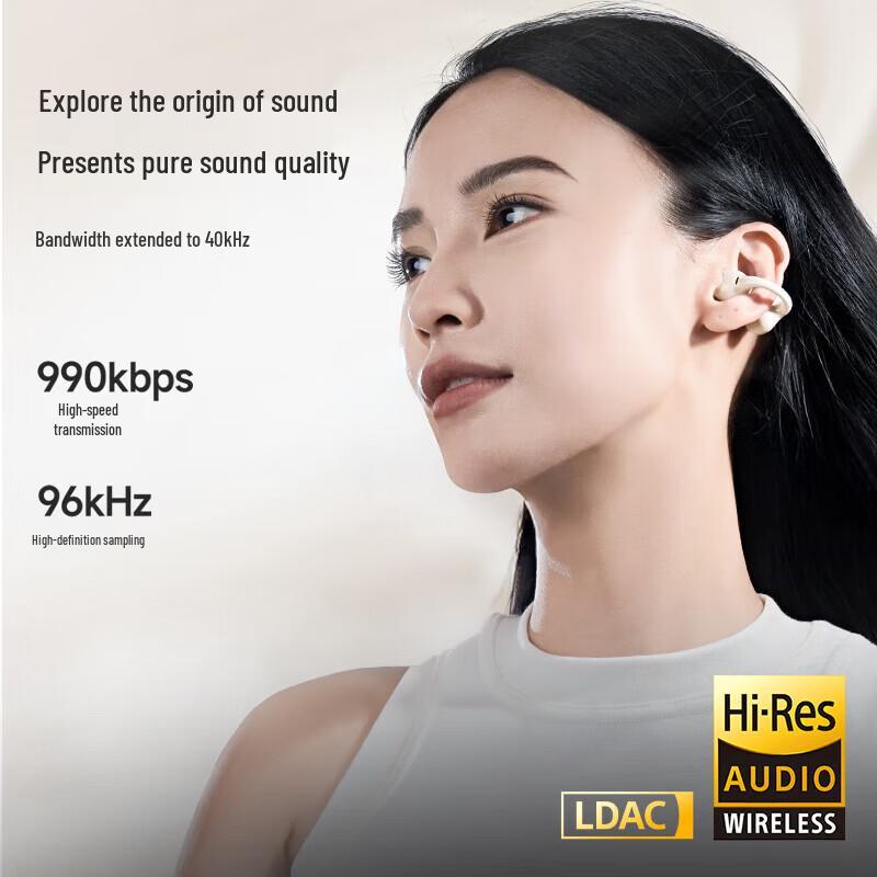Edifier Lolli Clip AI Smart Open-Ear Bluetooth Headphones