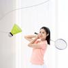 Glowing Badminton Trainer Badminton Practice Profession Stretch Badminton Training Tool Self Study Shuttlecock Rebounds