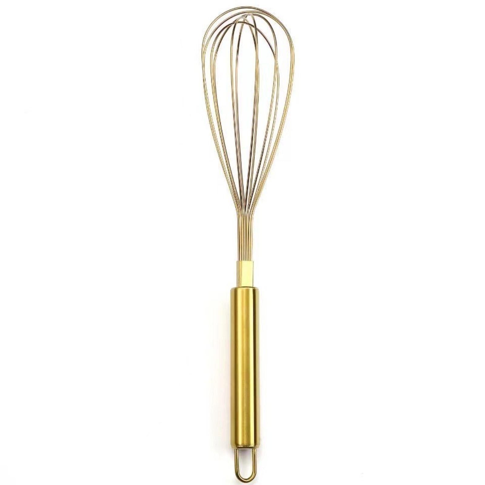

Stainless Steel Egg Beater, Manual Egg Beater, Egg Stirrer, Egg Whisk, Cream Whipping Tool For Home Baking. One Size жовтий