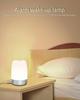 Smart Sunrise Simulation LED Alarm Clock with Colorful Night Light & Timer