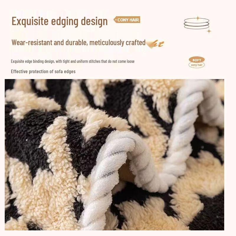 2025 All-Season Non-Slip Plush Sofa Cushion and Cover