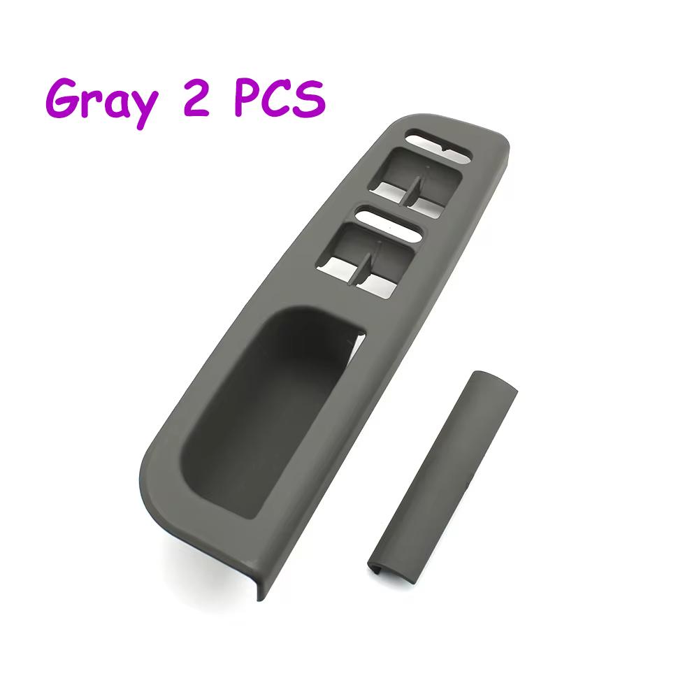 Golf 4 MK4 Jetta LHD Carbon Fiber Front Rear Left Right Door Handle Set Replacement For Volkswagon VW Bora 1999-2004