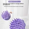 Shampoo Head Scalp Massage Brush Portable Soft Hair Washing Massager Comb SPA Massage Brush Beauty Salon Hairdressing Tool