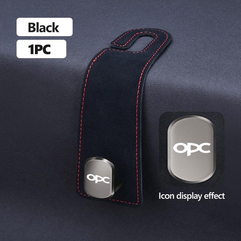 BBGH1 Hidden Car Seat Back Hook Wear-Resistant Rear Row Storage Hanger For Opel Mokka Astra H K J G Corsa D E Vectra C B Insignia