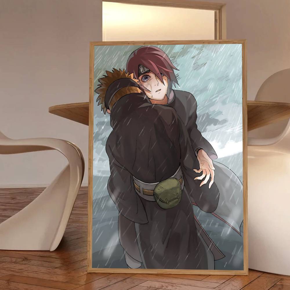 Anime Characters N-Nagato P-Pain Posters HD Print Vintage Wall Art Decor for Home Study Room