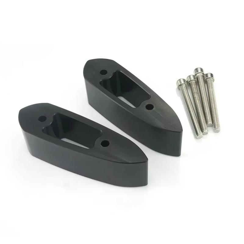 ABLZ-Mirror Spacers Extenders Holders Mounts Riser Extensions For YZF-R3 R25 YZF-R3 YZF-R25 2014-2018 Motorcycle Mirrors