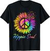 Retro Peace Sign and Daisy Vintage T-Shirts for Groovy Style Lovers