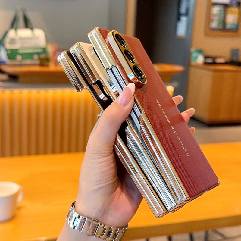 Módní pouzdro pro telefon Samsung Galaxy Z Fold 8 Ultra, nárazuvzdorné, jednobarevné, tvrdá PC skořepina, ochrana pantu, zadní kryt