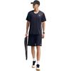 Anta Versatile Pullover Comfortable Short Sleeve Simple Solid Color Lace-Up Shorts Casual Sports Suit Men suit 952537205-2