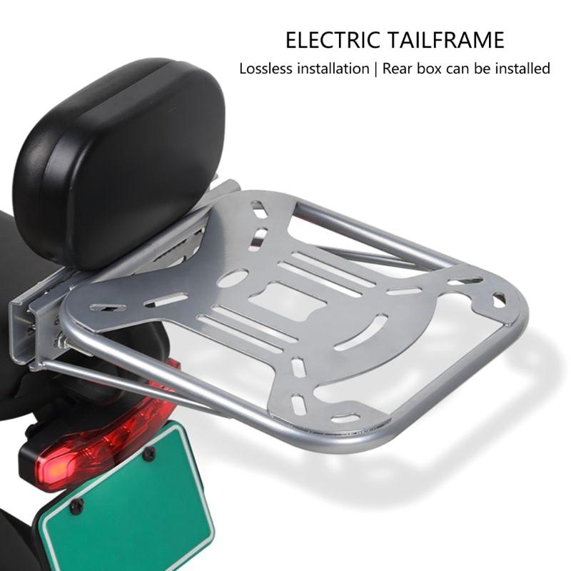 Heavy Duty Luggage Carriers for Electric Bikes and Electric Scooters Easy Mount Cargo Rack Mount