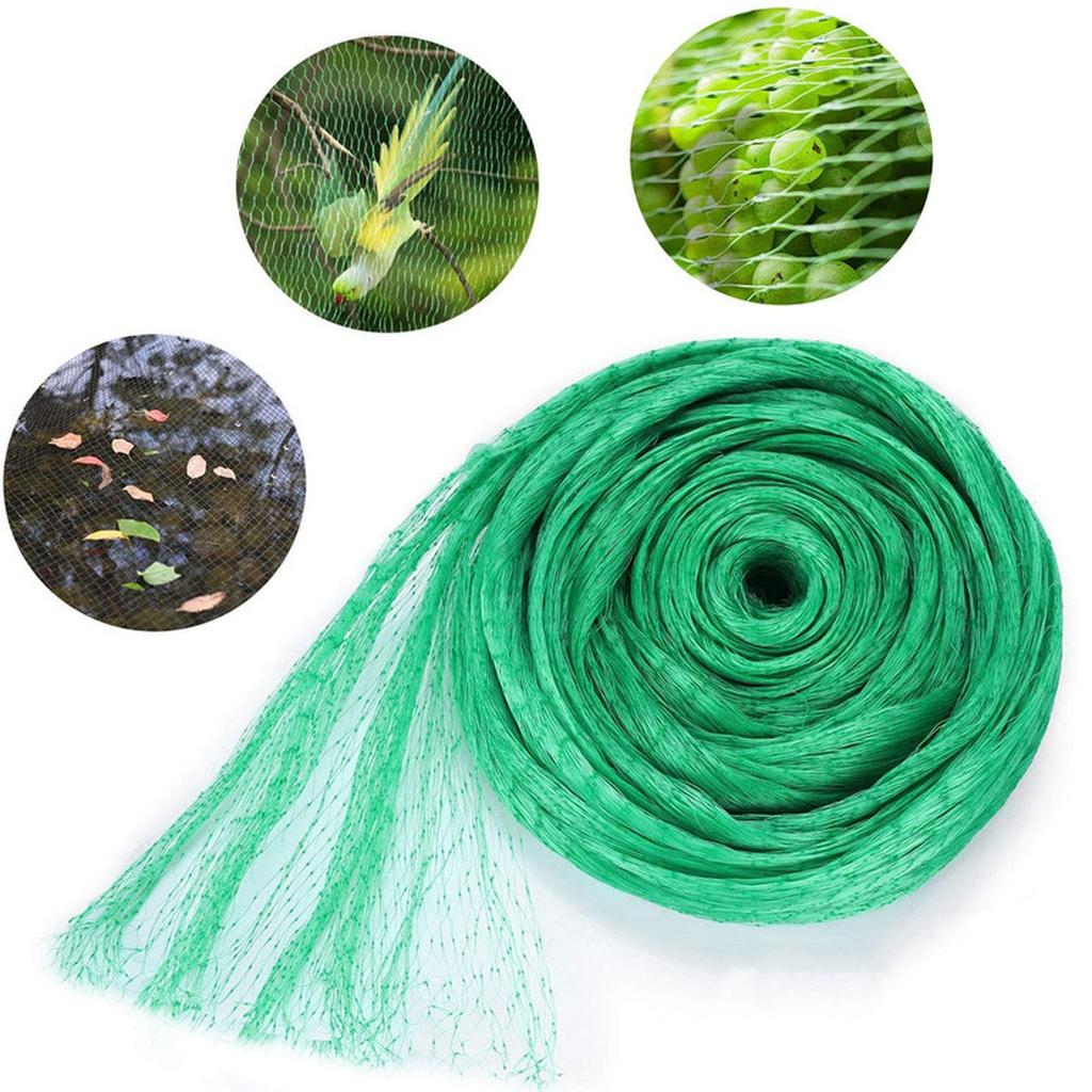 Garden Bird Protection Net 4m x 10m Polyethylene Mesh Netting for Orchard Vineyard Crop Protection Durable Extruded Material
