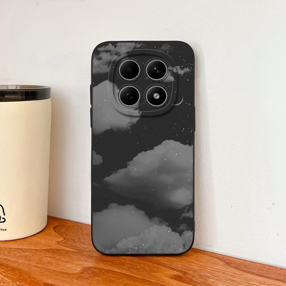For Poco M8 Pro Case Cute Design Shockproof Phone Protector Soft Liquid Silicone High Quality Back Cover For Poco M 8 M8Pro Capa