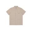 Logo Multi-Pocket Work Short Sleeve Shirt Men Shirts Khaki CHXSRI028804G-KHX