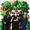 128pcs Green and Gold Balloon Arch Kit Birthday Party Wedding St. Patrick's Day Graduation Jungle Party Decoration