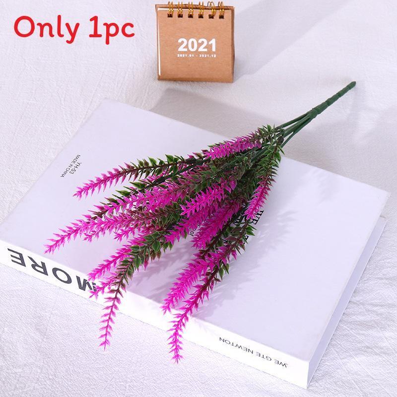 

Искусственный букет лаванды для свадебного декора и особых случаев ярко-розовый