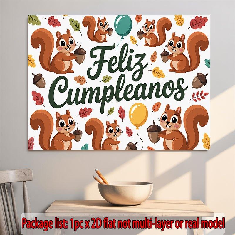 Party Backdrop Flat Feliz Cumpleaos Events Wedding Coming Ceremony Four Season Photo Booth Decor Front Door Decor
