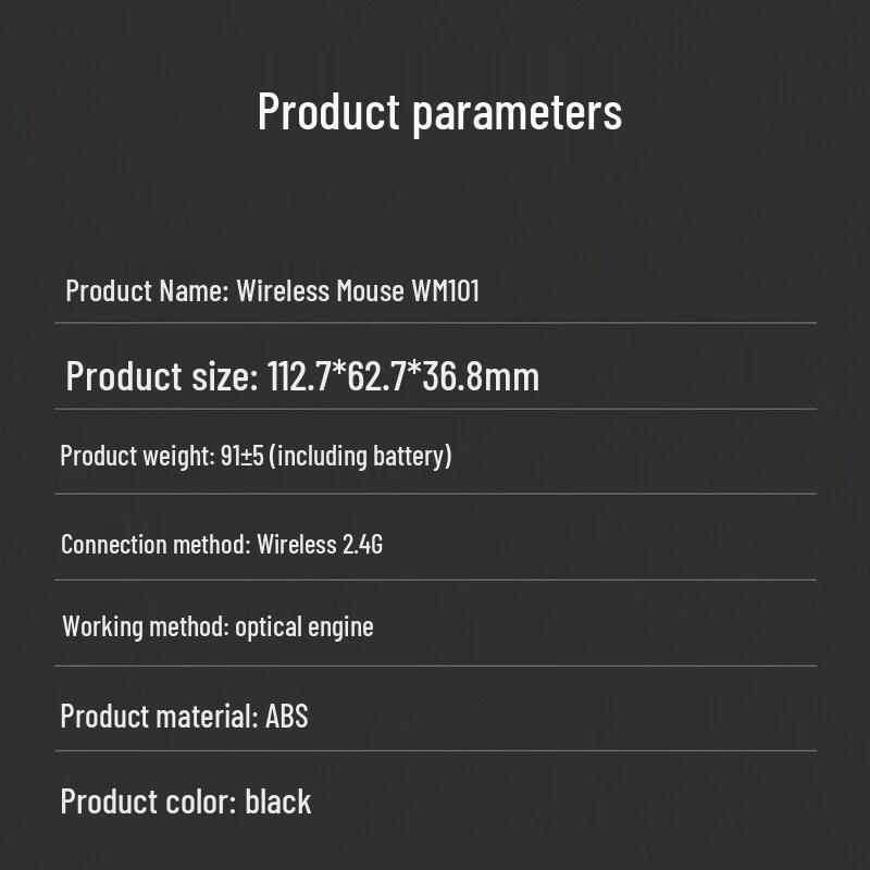 Lenovo Lecoo WM101 2.4G Wireless Silent Mouse
